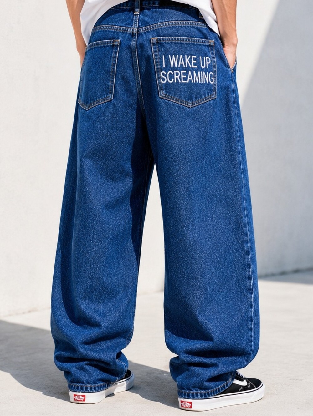 MENS LARGE 37x40 BAGGY JEANS By LOOSE FITS Los Angeles